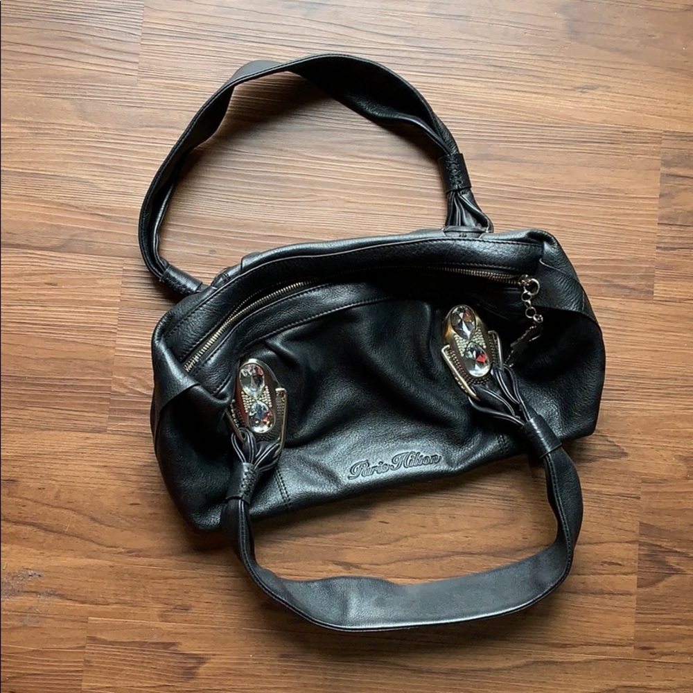 Limited addition Paris Hilton leather bag.